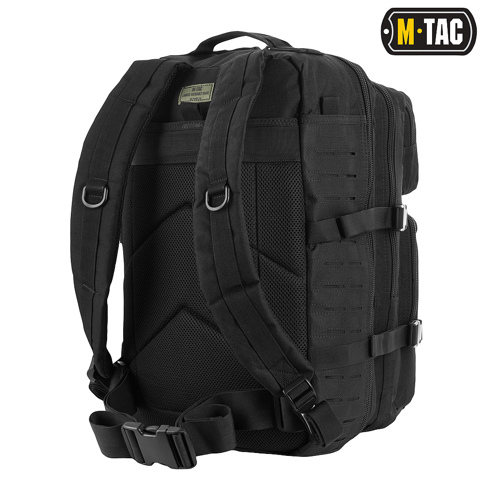 Рюкзак M-Tac Large Assault Pack Laser Cut Black Фото 2
